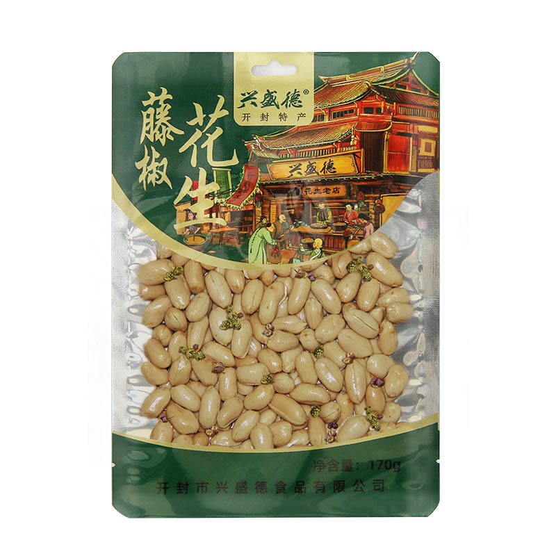 170g真空袋装藤椒花生