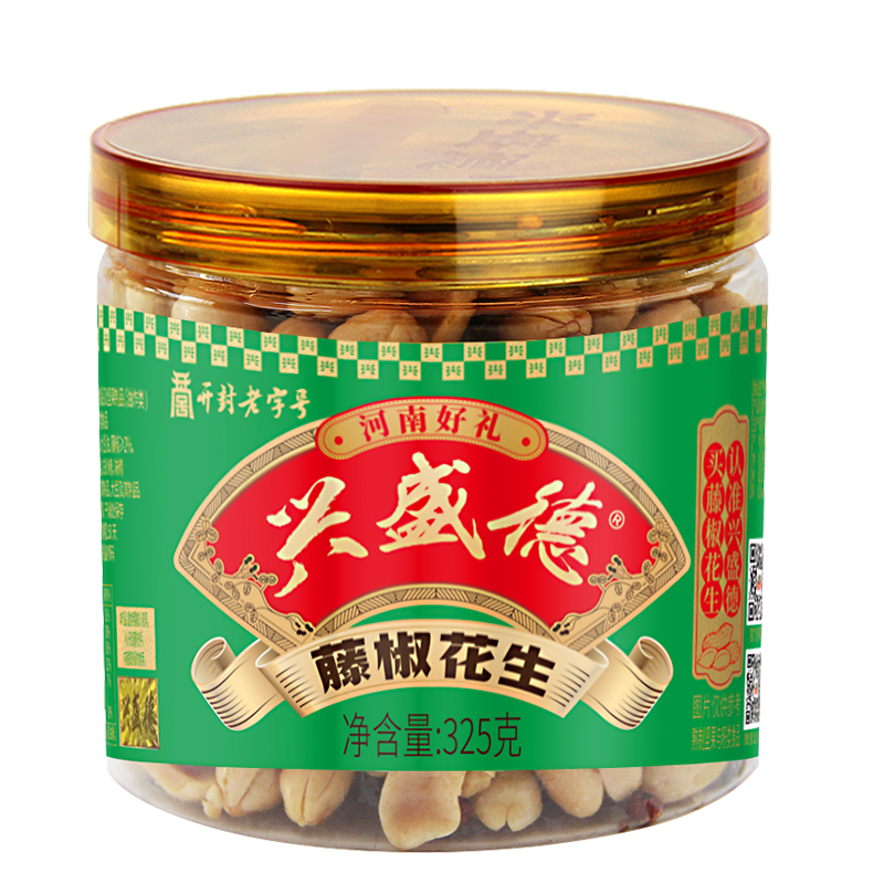 藤椒花生325克罐装